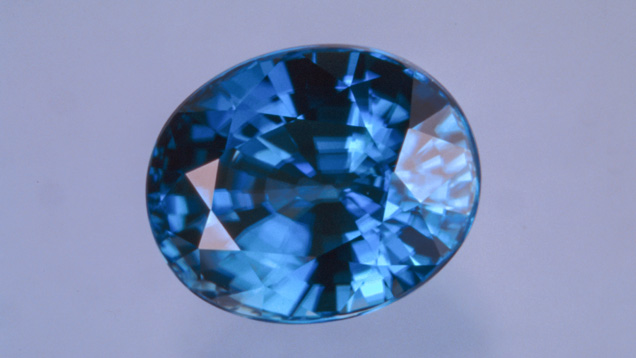Intense Blue Zircon Intense Blue Zircon