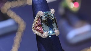 Deep Blue, Oval Cut Aquamarine Deep Blue, Oval Cut Aquamarine