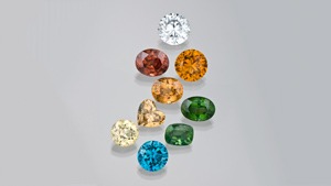 Wide Variety of Zircon Colors Wide Variety of Zircon Colors
