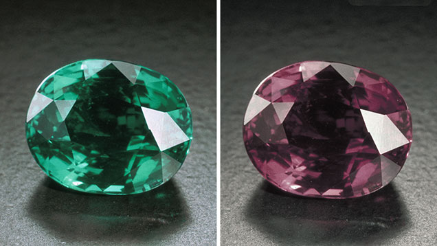 Color Change in Alexandrite Color Change in Alexandrite