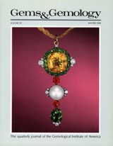 Gems & Gemology, Winter 1984, Vol. 20, No. 4