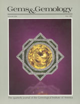 Gems & Gemology, Fall 1987, Vol. 23, No. 3