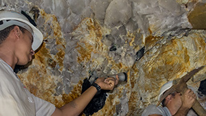 {Expedition to the Cruzeiro Tourmaline Mine in Minas Gerais, Brazil  Andrew Lucas, Duncan Pay, Tao Hsu, Shane McClure, and Pedro Padua , Mar 27, 2015} - image