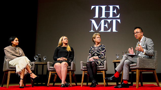 “Ethics of Jewelry” panelists at the Met.