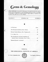 Gems & Gemology, Summer 1942, Vol. 4, No. 2