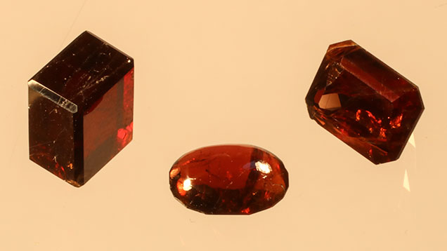 Faceted Cordierite