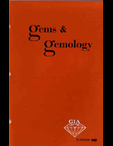 Gems & Gemology, Summer 1969, Vol. 13, No. 2