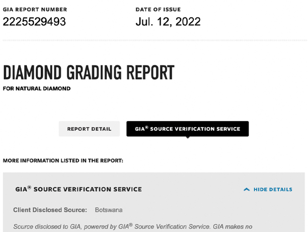 Diamond manufacturers interested in participating should contact labservice@gia.edu. The GIA® Source Verification Service was first announced on April 18, 2022.