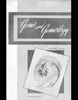 Gems & Gemology, winter 1963, Vol. 11, No. 4