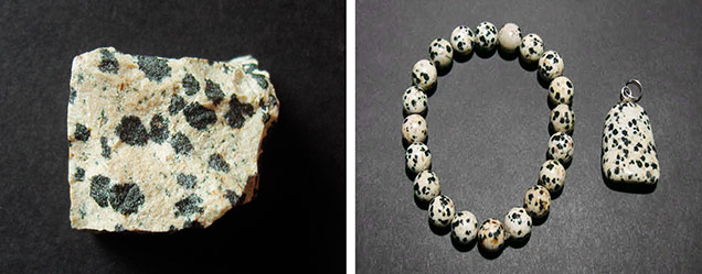 Dalmatian stone Dalmatian stone