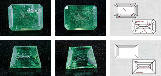 Emeralds Moderate Clarity Enhancement