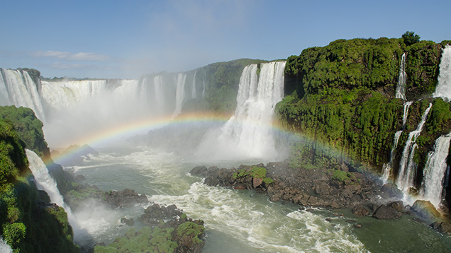 Rainbow at Iguazu Falls Rainbow at Iguazu Falls