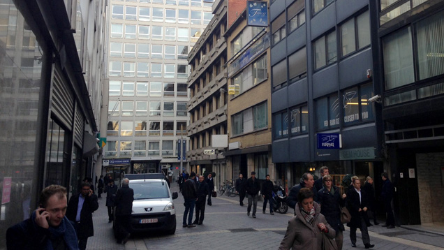 アントワープの主なダイヤモンド取引通り、Hoveniersstraat