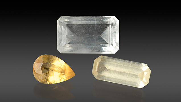 Wagnerite, thaumasite, and strontianite.