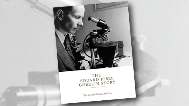 The Eduard Josef Gübelin Story(《爱德华·约瑟夫·古柏林的故事》)书籍封面 The Eduard Josef Gübelin Story(《爱德华·约瑟夫·古柏林的故事》)书籍封面