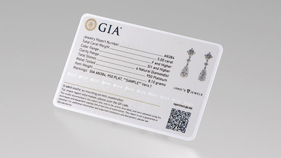 Jewelry Card Jewelry Card