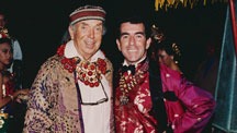 Tropical Nights party（熱帯夜パーティ）にて、ハリウッドの伝説的なセットデザイナーTony DuquetteとHutton Wilkinson