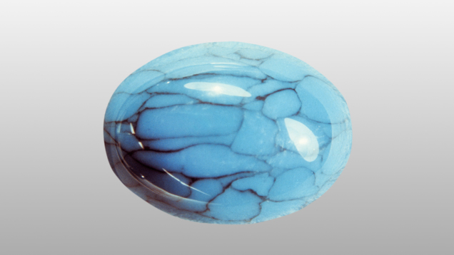 Gilson Imitation Turquois and Lapis Lazuli Gilson Imitation Turquois and Lapis Lazuli