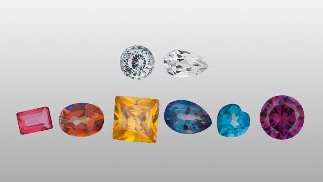 Natural and treated topaz Natural and treated topaz