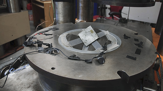 Multi-anvil presses at the Carnegie Institution of Washington’s Geophysical Lab