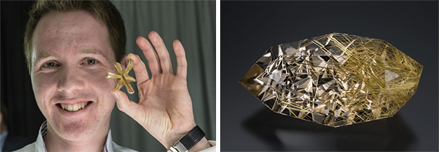 Rutilated quartz Rutilated quartz