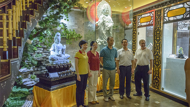 Jadeite experts and GIA team Jadeite experts and GIA team