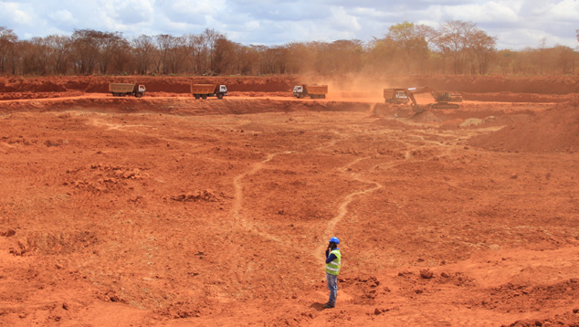 Bulk sampling Pit Bulk sampling Pit