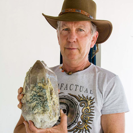 Geologist Brian Cook Geologist Brian Cook