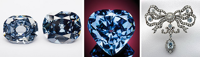 Famous blue diamonds Famous blue diamonds