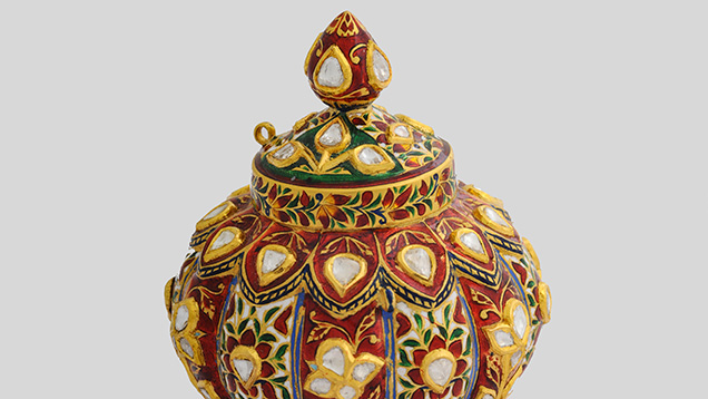 Kundan meena vase