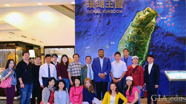 台湾分会前往珊瑚王国开展教学实地考察。 由台湾分会友情提供 台湾分会前往珊瑚王国开展教学实地考察。 由台湾分会友情提供