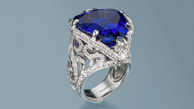 29.22-carat Tanzanite Ring 29.22-carat Tanzanite Ring