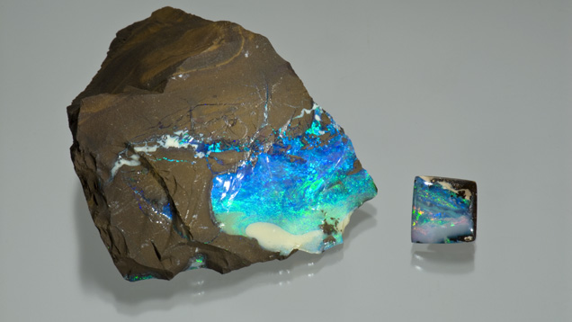 3.47 Carat Boulder Opal Tablet 3.47 Carat Boulder Opal Tablet