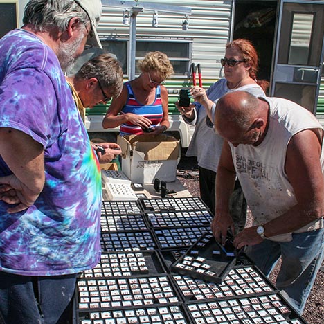 Dave and Tammy work with a number of gemstone cutters and carvers, so they have a wide range of finished gems for sale. - Duncan Pay Dave and Tammy work with a number of gemstone cutters and carvers, so they have a wide range of finished gems for sale. - Duncan Pay