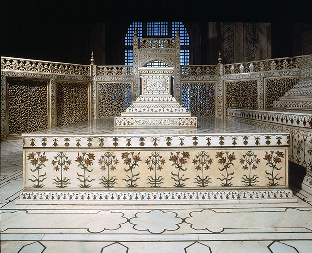 Cenotaph of Mumtaz at the Taj Mahal