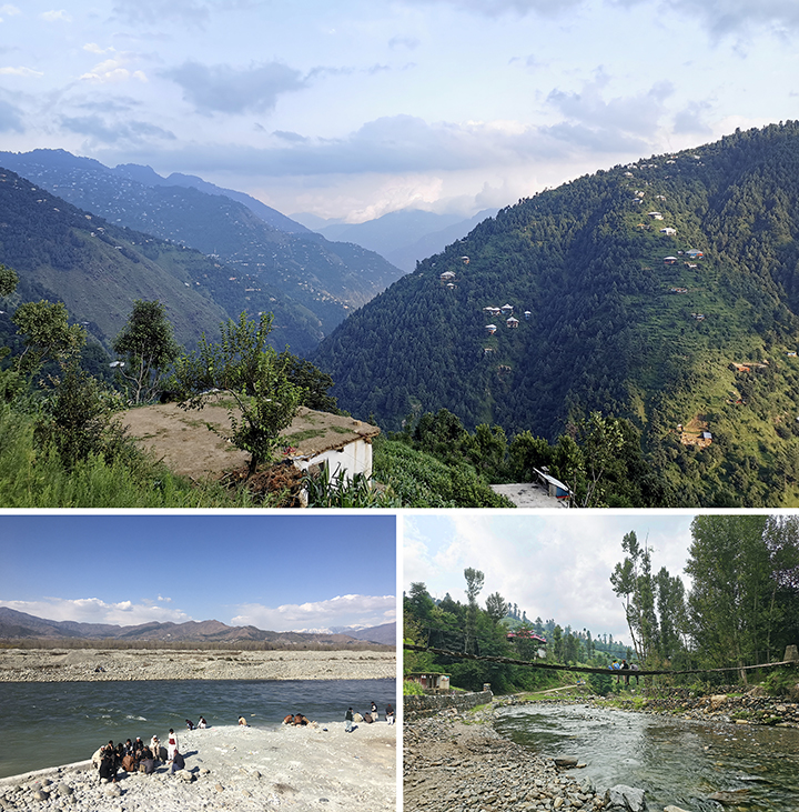Scenes along the route to the Swat emerald deposit Scenes along the route to the Swat emerald deposit