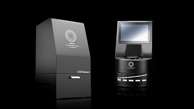 De Beers group screening instruments: SYNTHdetect and AMS2 De Beers group screening instruments: SYNTHdetect and AMS2