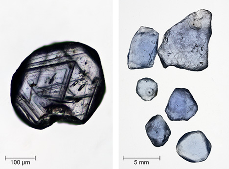 Sapphires from Bingham Canyon (Utah) and Yogo Gulch Sapphires from Bingham Canyon (Utah) and Yogo Gulch