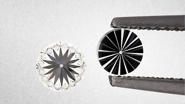 Laboratory-grown diamond anvils Laboratory-grown diamond anvils