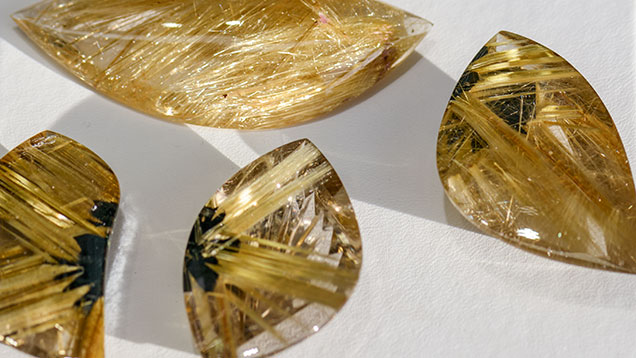 Rutilated quartz Rutilated quartz