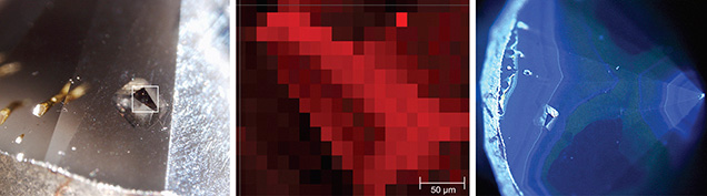 Diamond within diamond photomicrographs Diamond within diamond photomicrographs