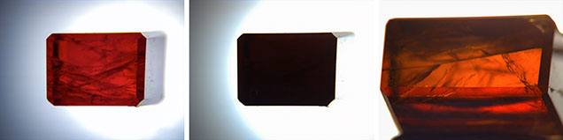 Trichroism in cordierite Trichroism in cordierite