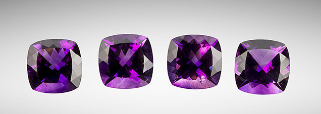 Amethyst with red flashes of color. Amethyst with red flashes of color.