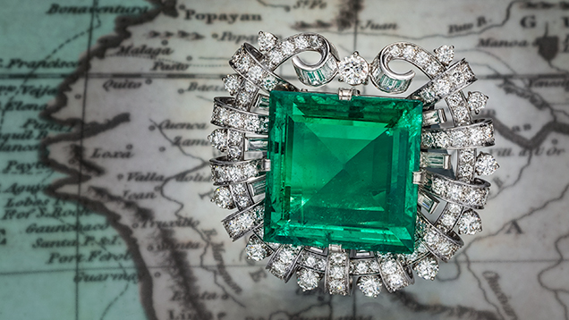 75.45 ct Hooker emerald 75.45 ct Hooker emerald