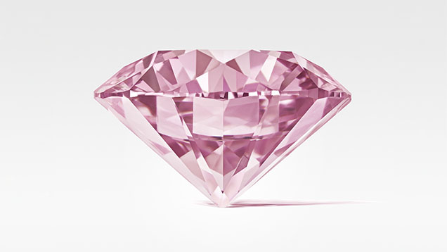 Figure 4. The “Eden Rose,” a 10.20 ct Fancy Intense pink diamond, surpassed its presale estimate, selling for $13.3 million. Courtesy of Christie’s Images Ltd. 2024. Figure 4. The “Eden Rose,” a 10.20 ct Fancy Intense pink diamond, surpassed its presale estimate, selling for $13.3 million. Courtesy of Christie’s Images Ltd. 2024.
