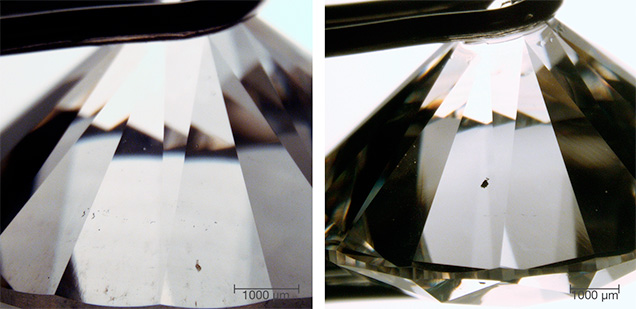 Inclusions in large CVD synthetic diamonds Inclusions in large CVD synthetic diamonds