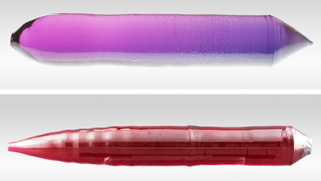 Multi-doped crystals used for corundum standards Multi-doped crystals used for corundum standards