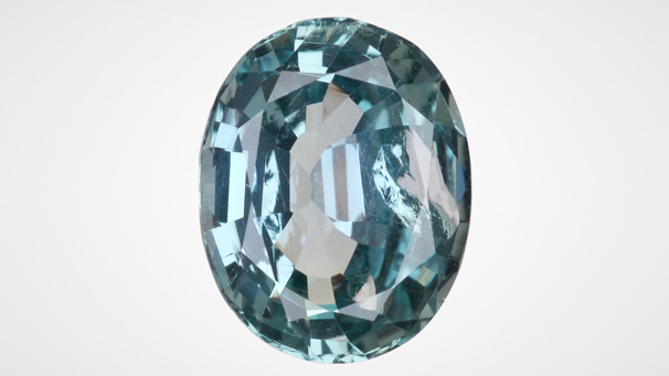 5.74 ct mixed-cut oval sapphire 5.74 ct mixed-cut oval sapphire