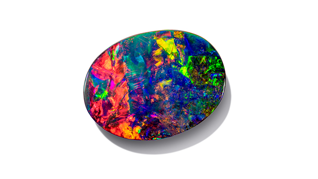 Black boulder opal from Australia Black boulder opal from Australia