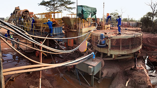 The main ruby mining areas of northern Mozambique. The main ruby mining areas of northern Mozambique.